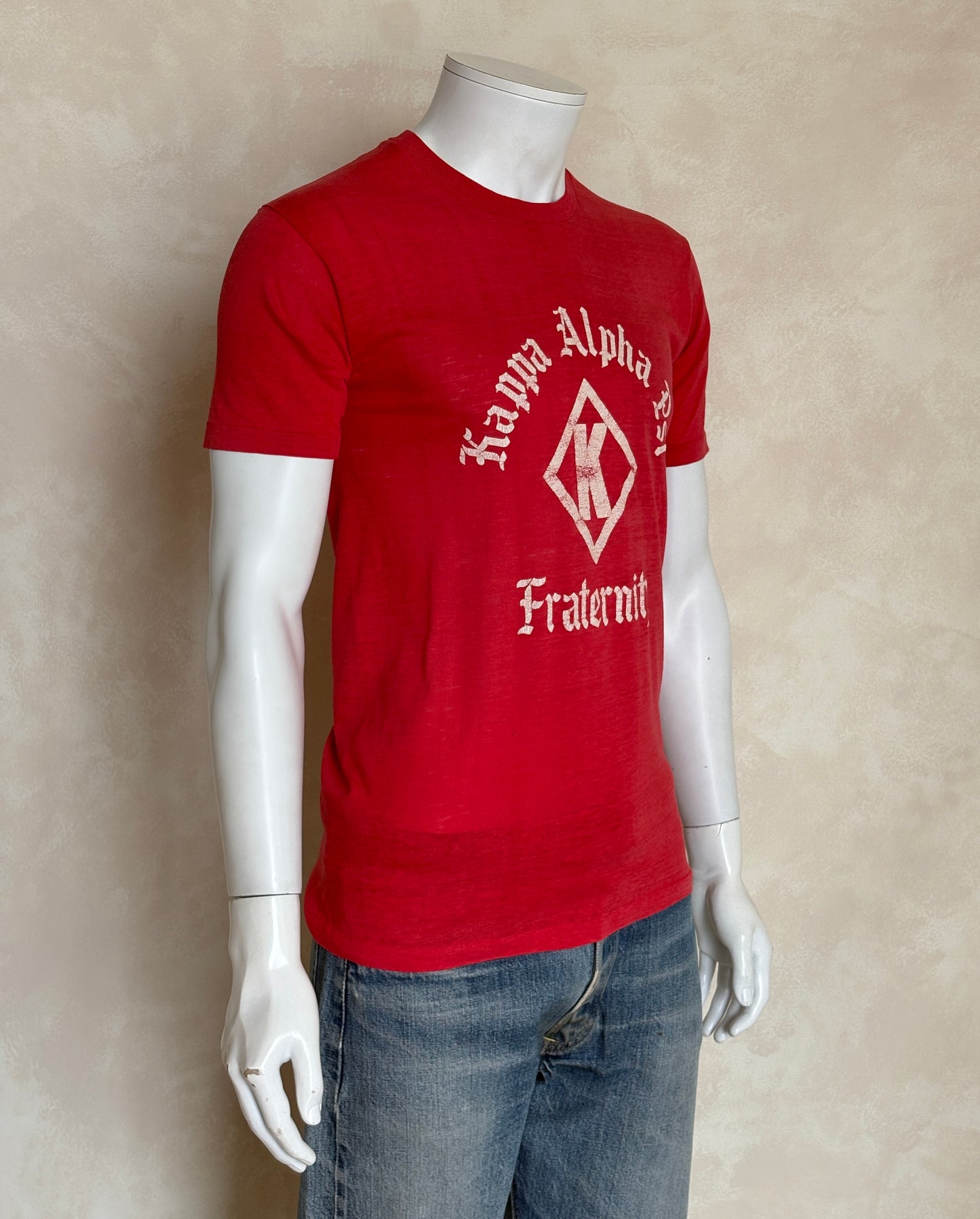 Vintage Kappa Alpha Psi tee – classic Greek fraternity style with bold collegiate energy. Large