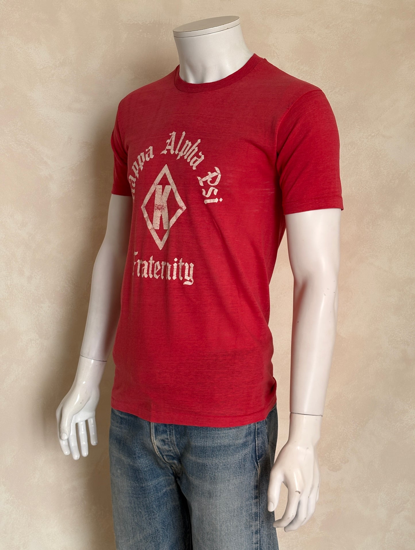 Vintage Kappa Alpha Psi tee – classic Greek fraternity style with bold collegiate energy. Large