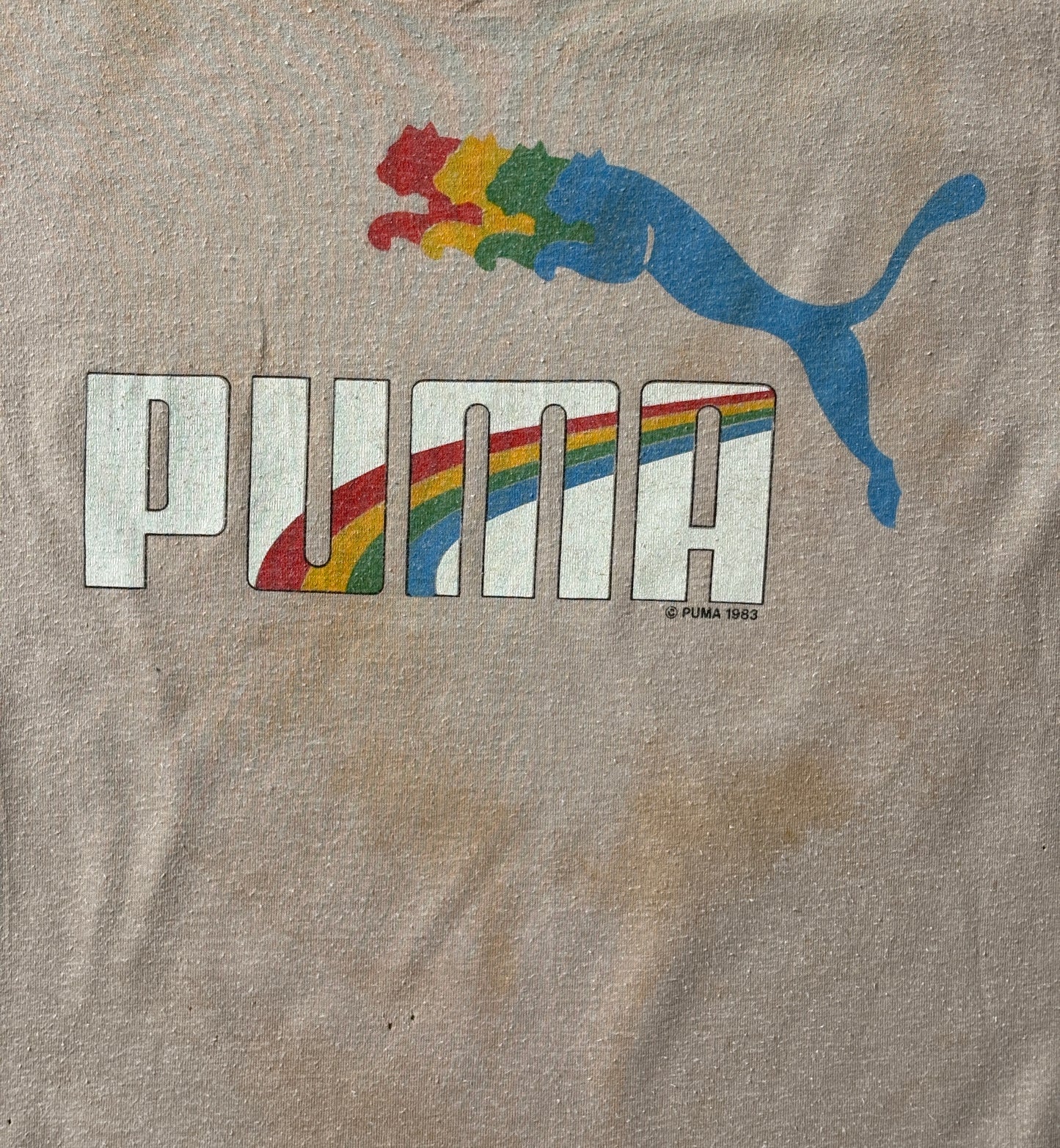 Vintage 1983 Puma t shirt - Large
