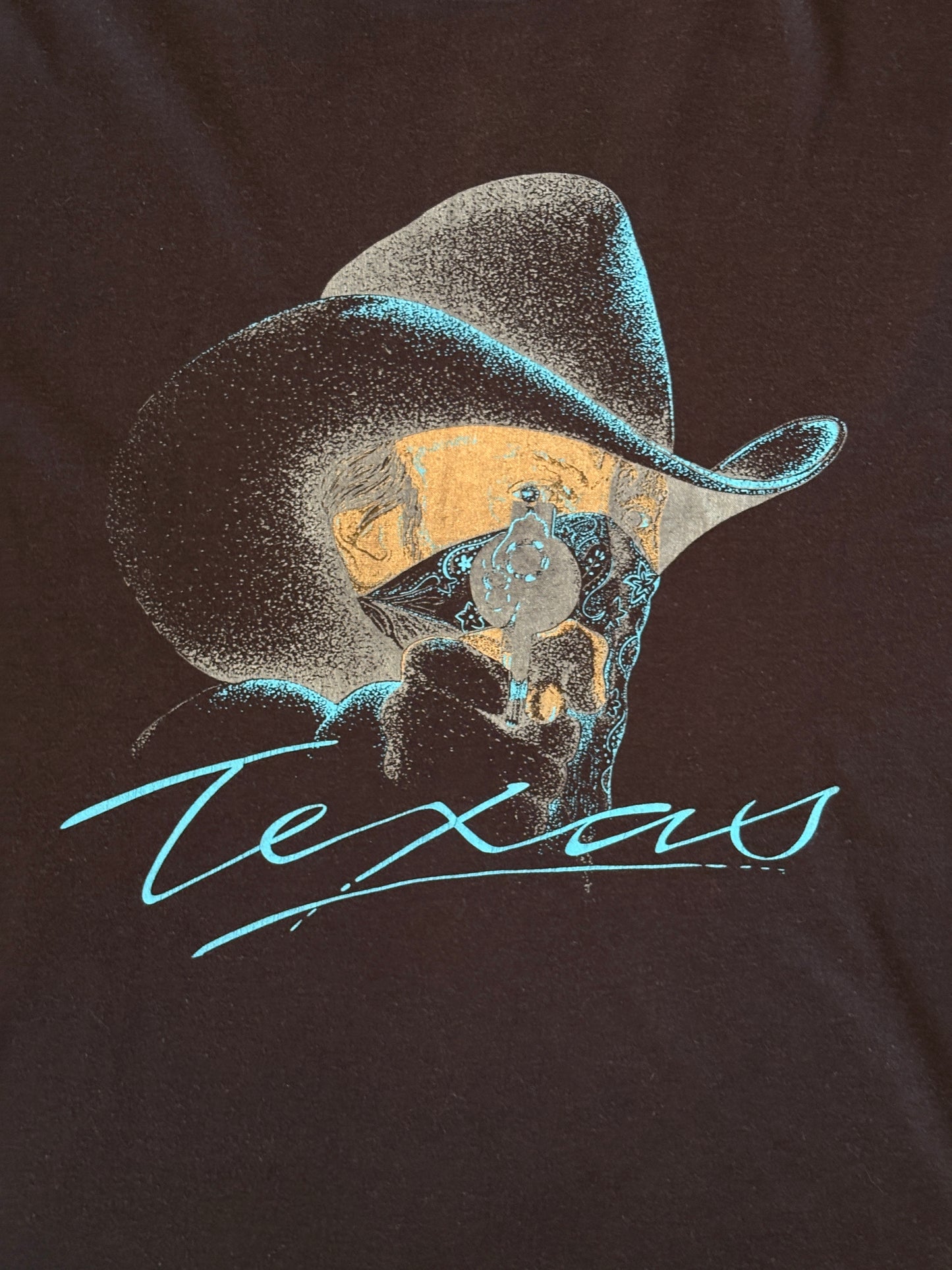 Vintage 80s Texas t shirt. Made in USA - Large