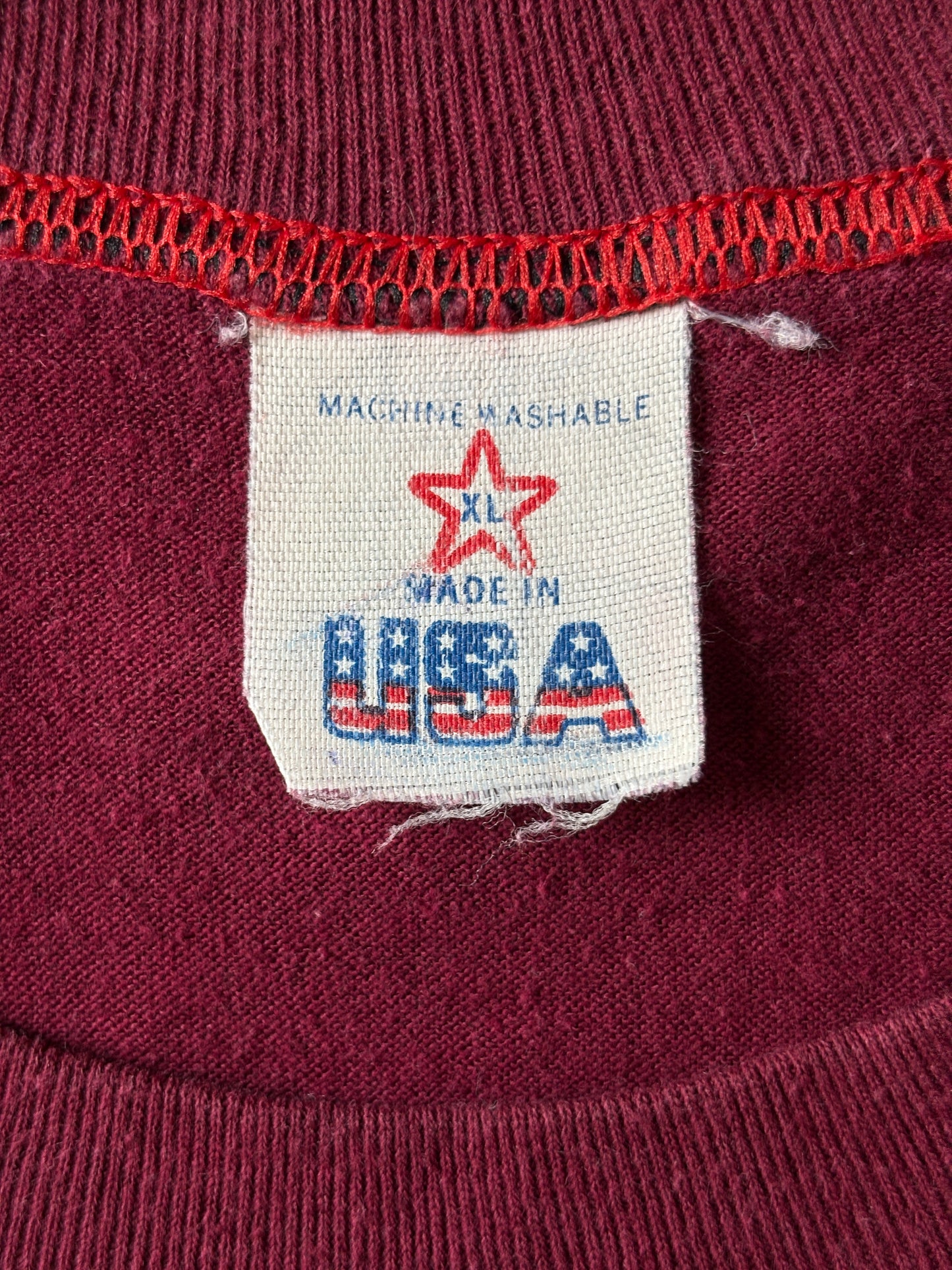 Vintage 1988 U.S.S.S.A. Softball Tee from the Mid Atlantic Championship – Made in USA, XL T shirt