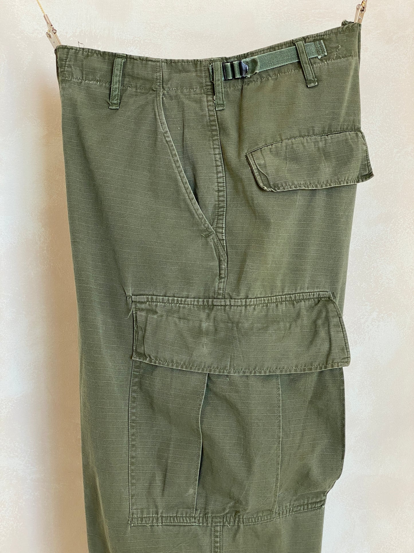 Small Reg. 1969 Authentic US Army Vietnam war era OG-107 jungle pants