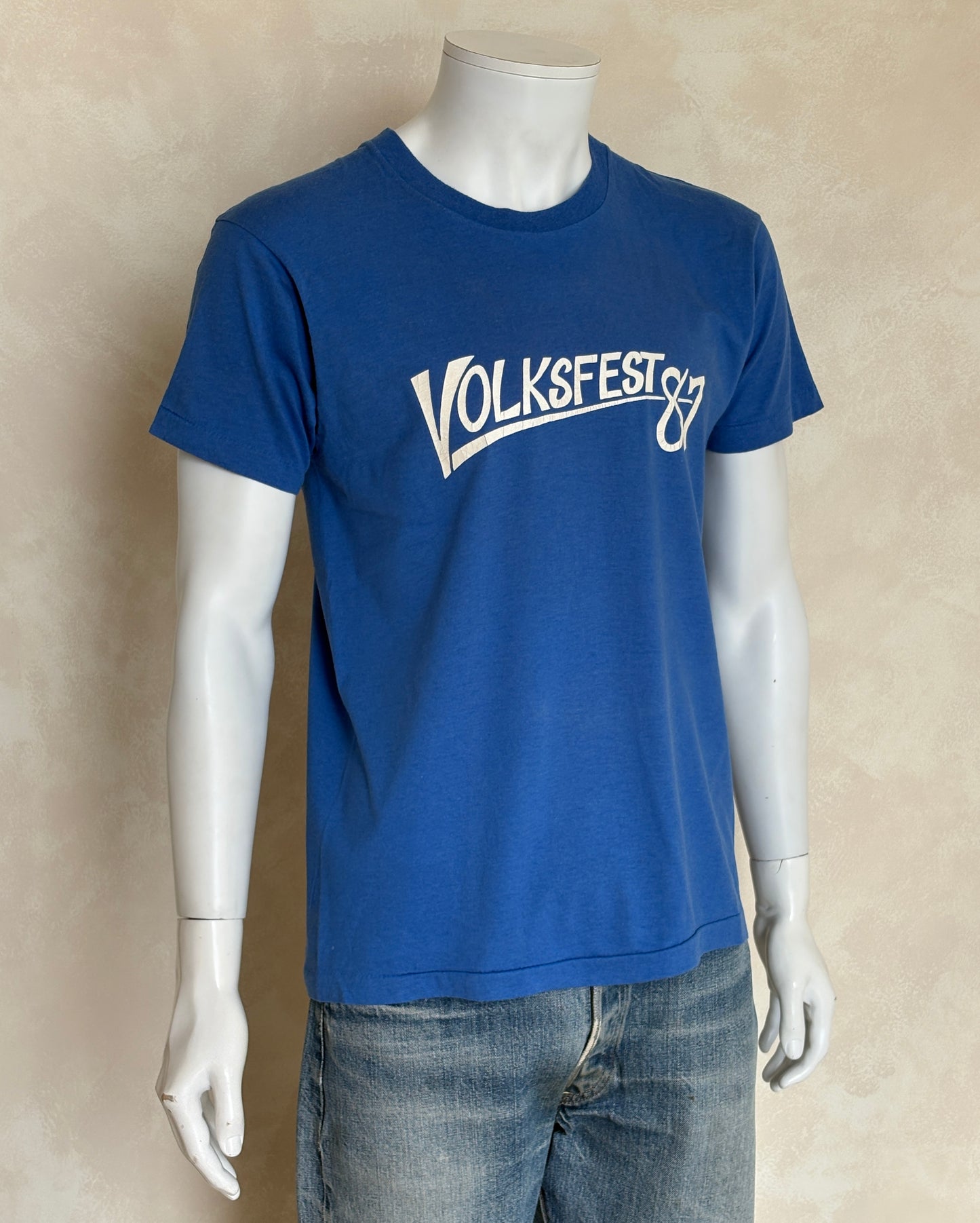 Volkswagen 1987 Car Show Tee – Authentic USA Vintage – Large- t shirt
