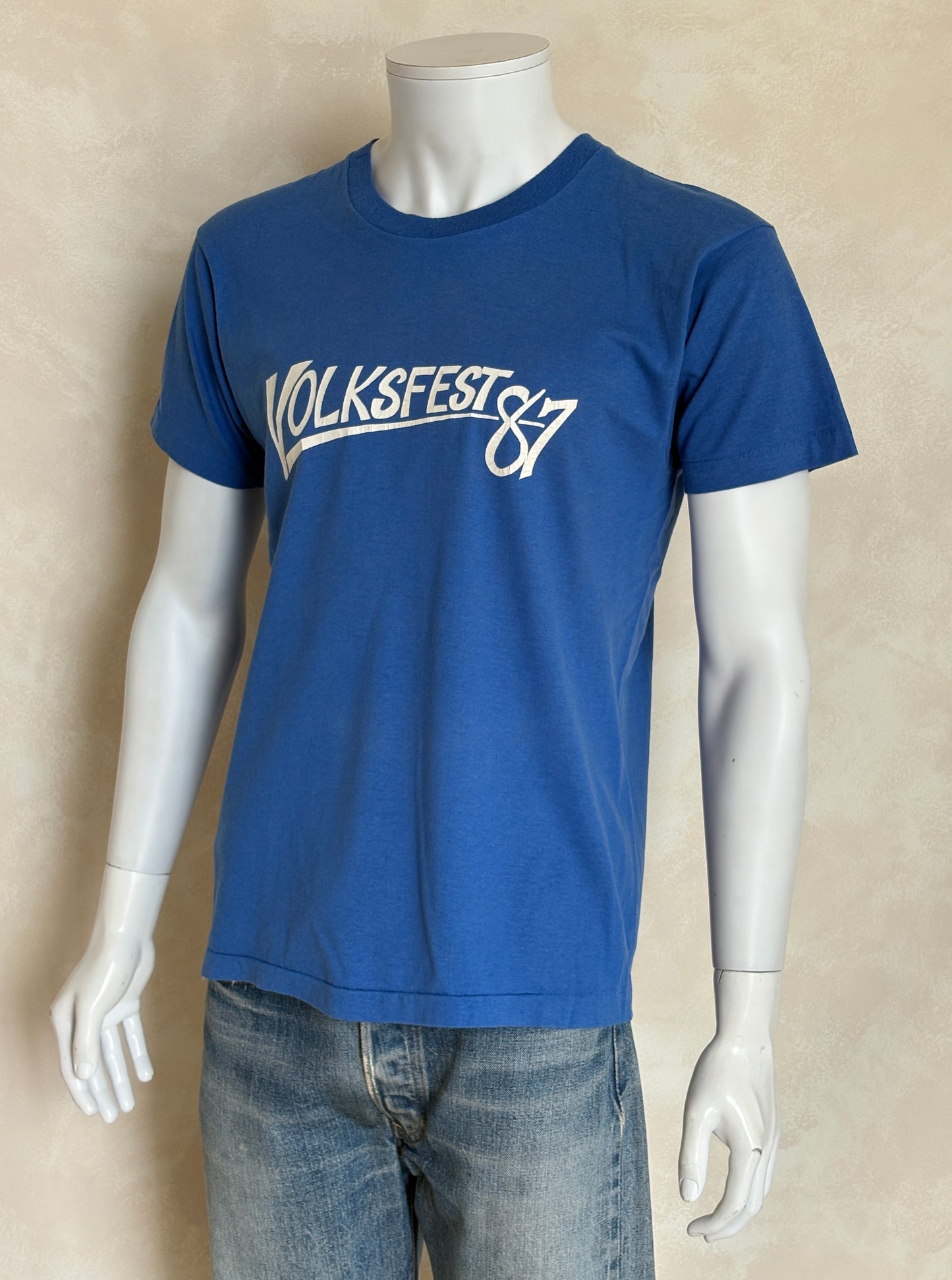 Volkswagen 1987 Car Show Tee – Authentic USA Vintage – Large- t shirt