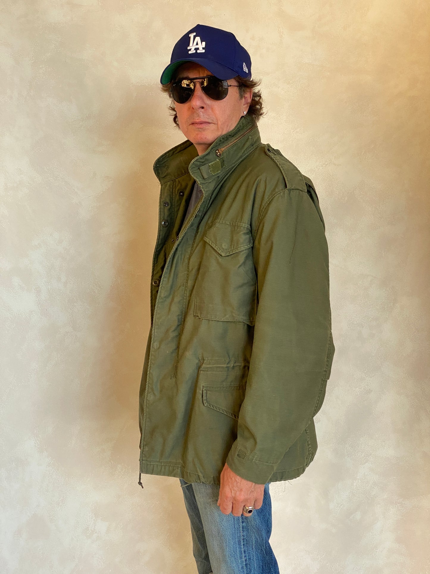 Med Reg. Authentic 1978 Alpha Industries US Army  Vintage M-65 field jacket