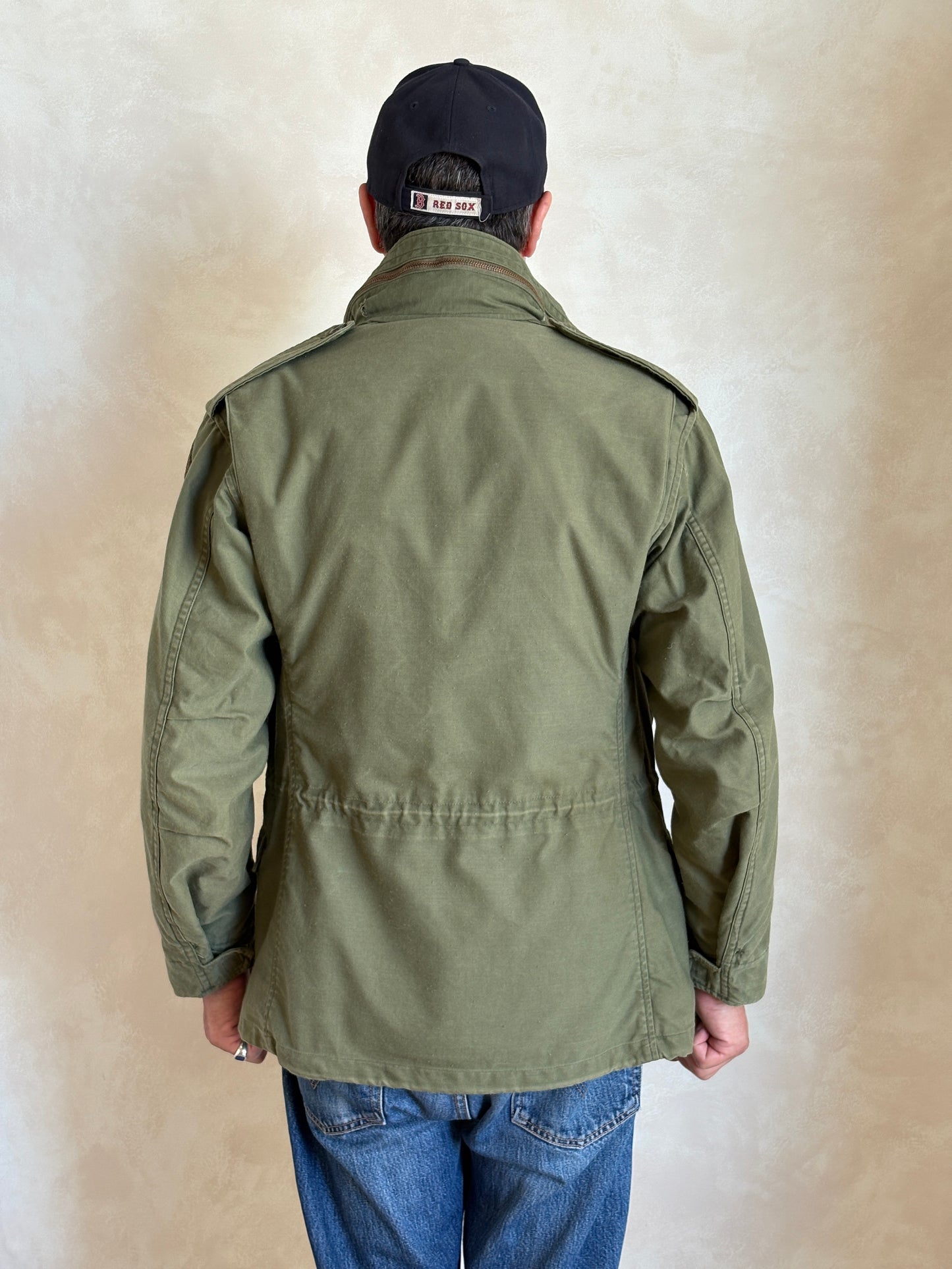 Small Reg.  Authentic John Ownbey 1974 US Army M-65 Field Jacket – OG-107 – Vintage Military Issue