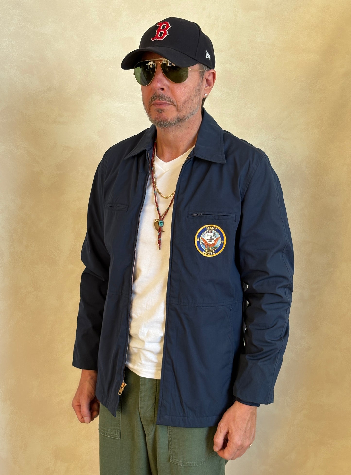 Size 36UE / 46EU . Vintage 1988 US Navy Utility Jacket – Made in USA