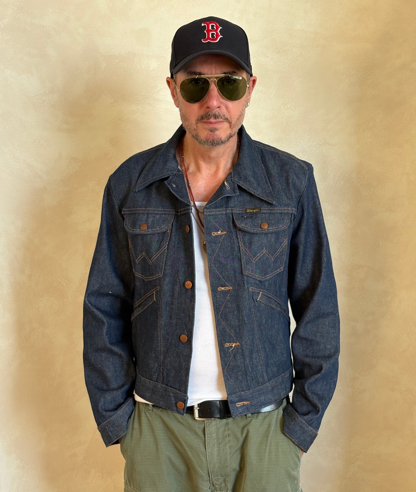 Size 40US / 50EU. Authentic 126MJ 80s Wrangler jacket  – Made in the USA