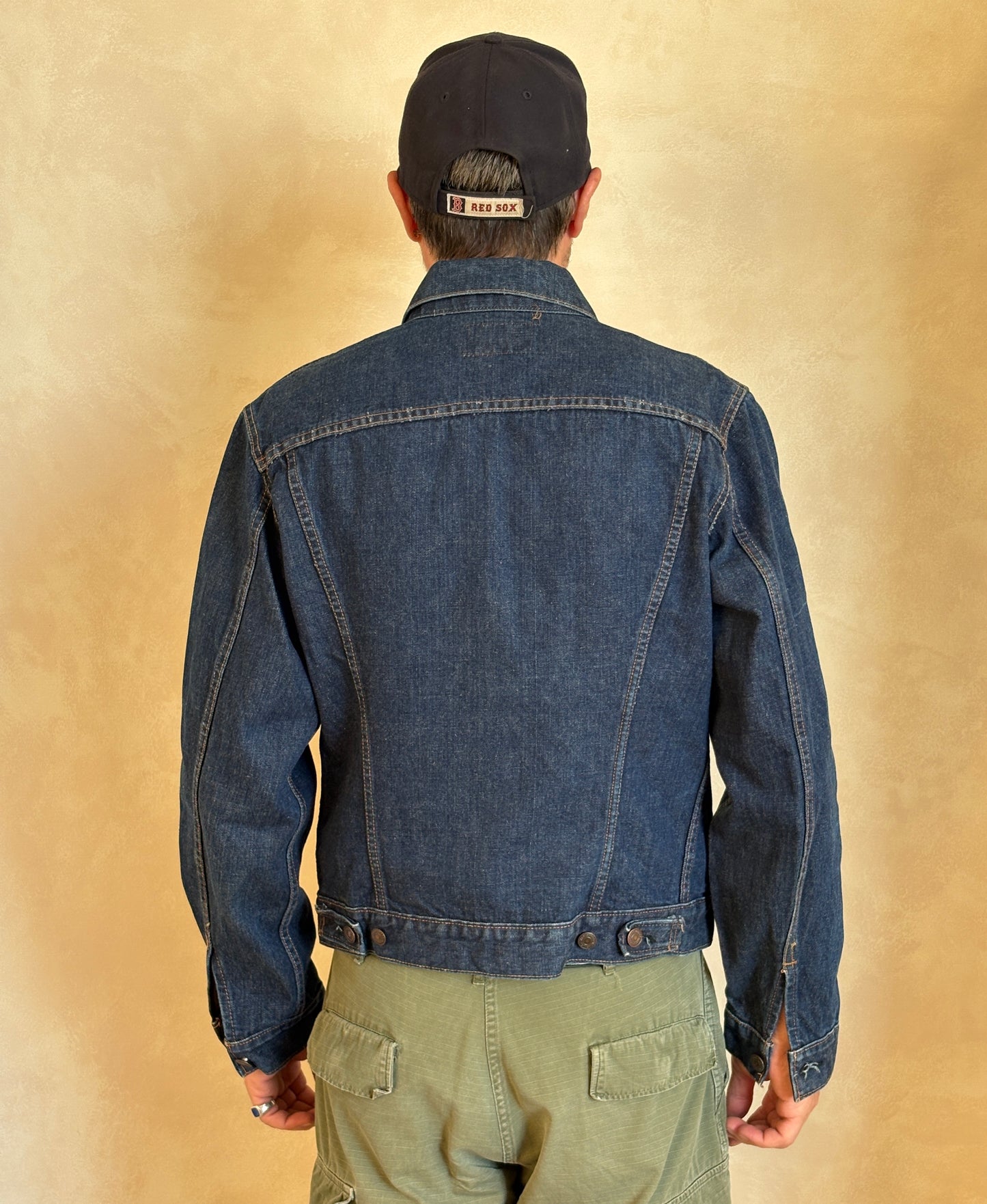 Size 40US / 50EU . Vintage 70s Levis single stitch jacket Made in USA.