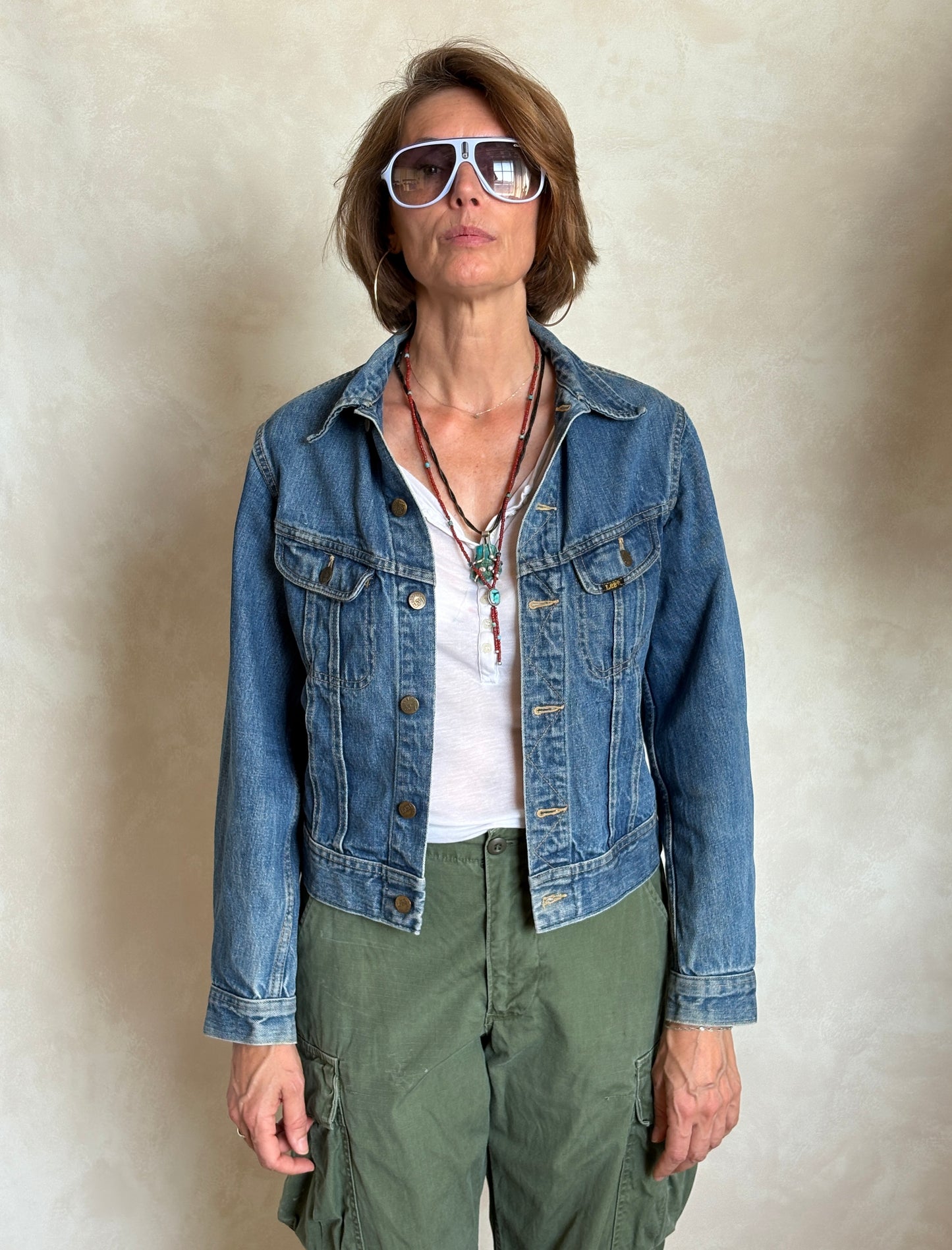 Size 36US / 46EU .Vintage 80s Lee 2 pockets made in USA