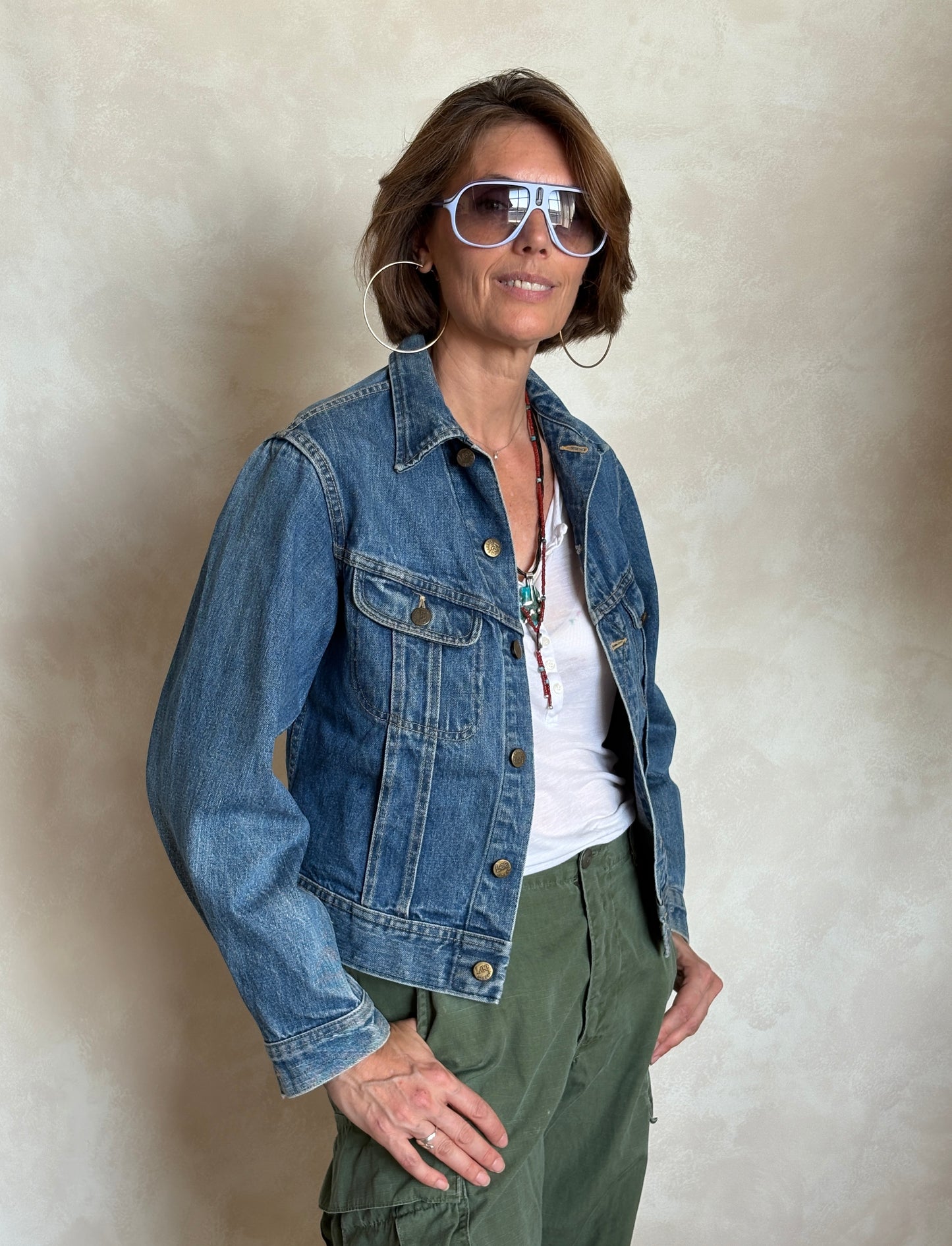 Size 36US / 46EU .Vintage 80s Lee 2 pockets made in USA