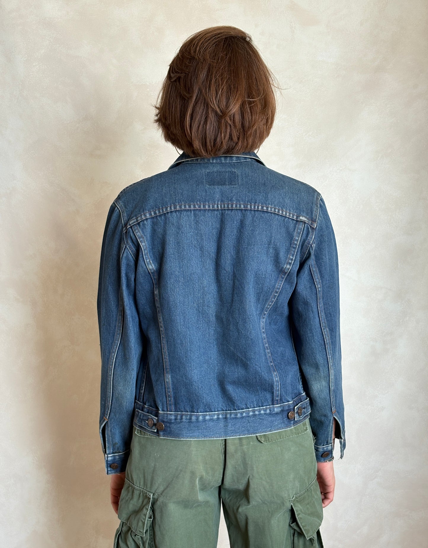 Size 34US / 44EU .Vintage 70s Levi’s Denim Jacket – 2 Pockets – Made in USA