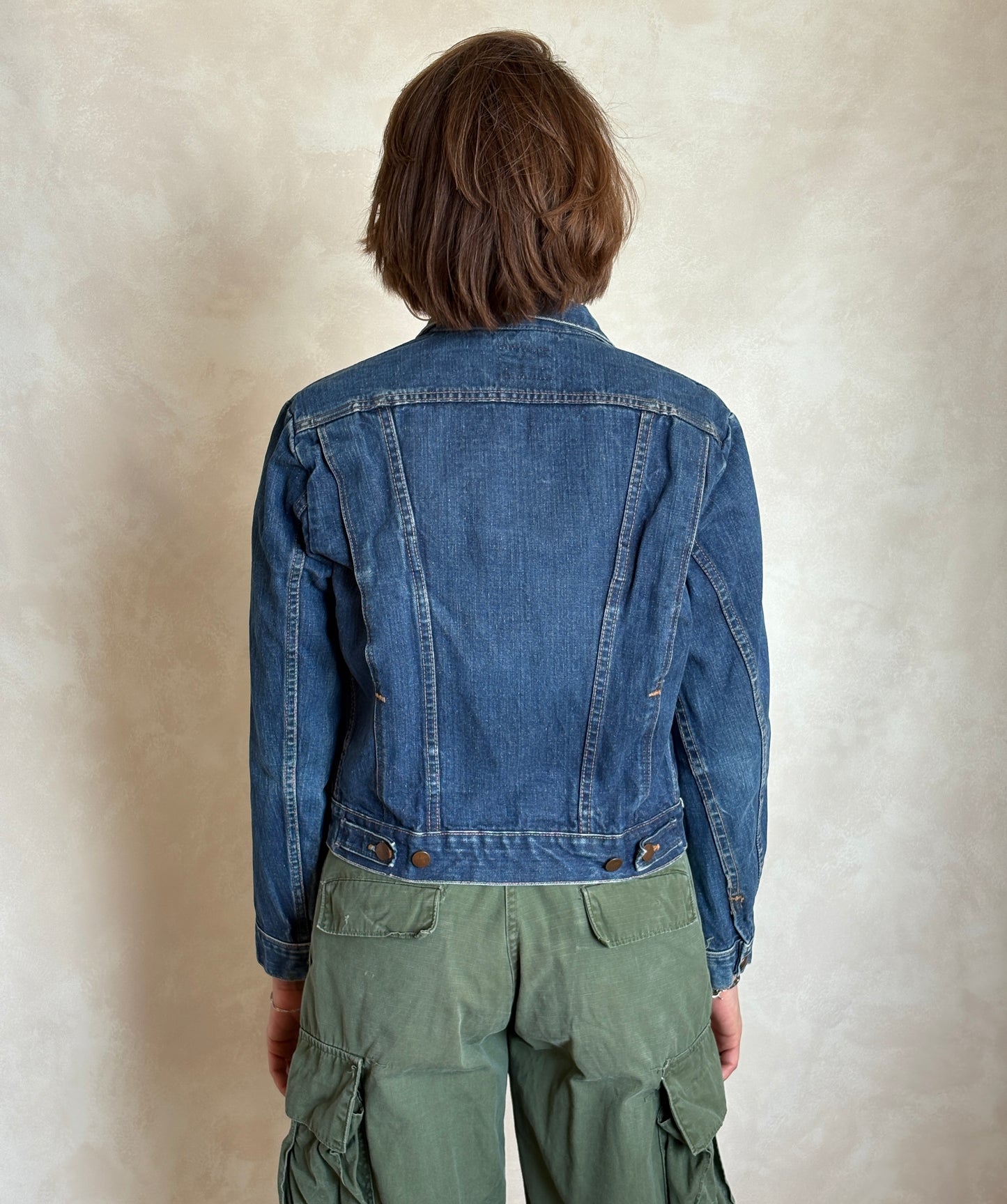 Size 40US . Authentic early 60s 24 MJZ Wrangler jacket – Made in the USA