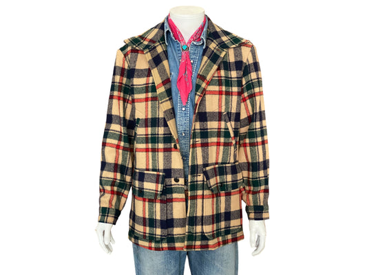 Large. Pendelton 60s vintage wool jacket Made In USA