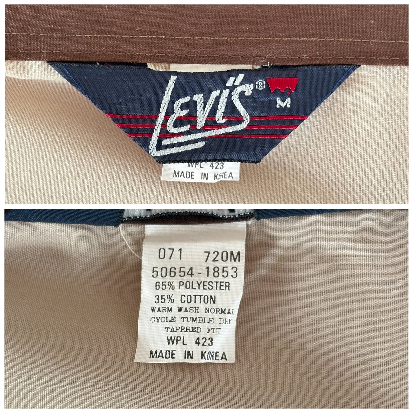 Size M. Authentic Vintage 80’s Levis Western Shirt