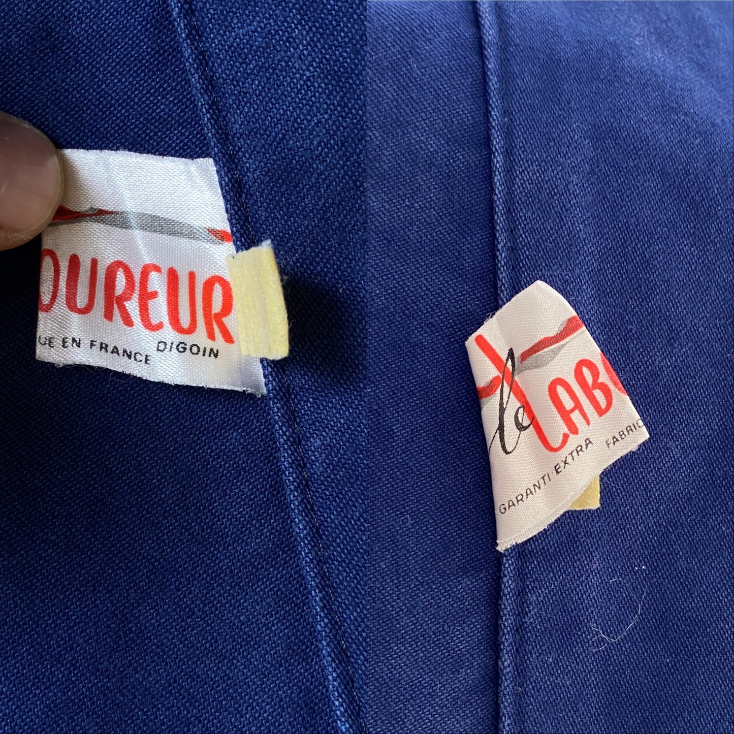 Size 50/52UE. Vintage French Moleskin jacket.