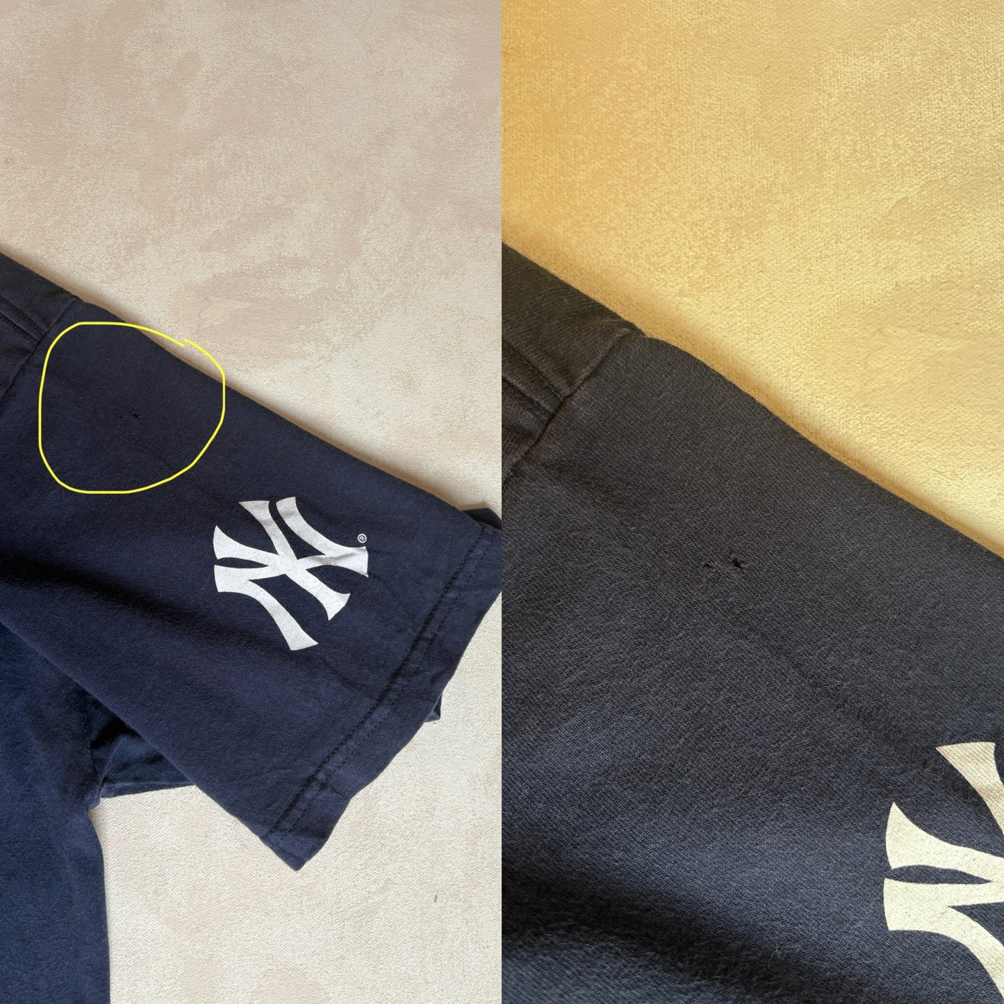 Large. 1990 New York Yankees Lee t shirt Made in Mexico