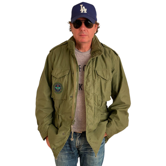 Medium Long Authentic US Military 1986 Vintage M-65 Field Jacket | Classic Army Apparel