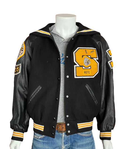 Size XL Women. Original Vintage letterman varsity jacket made by Holloway USA