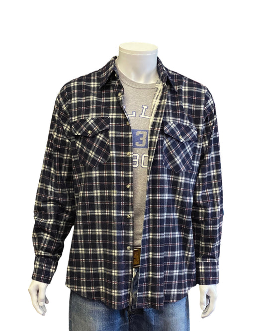 Size L Vintage 90s Flannel Shirt | Retro Fashion Staple