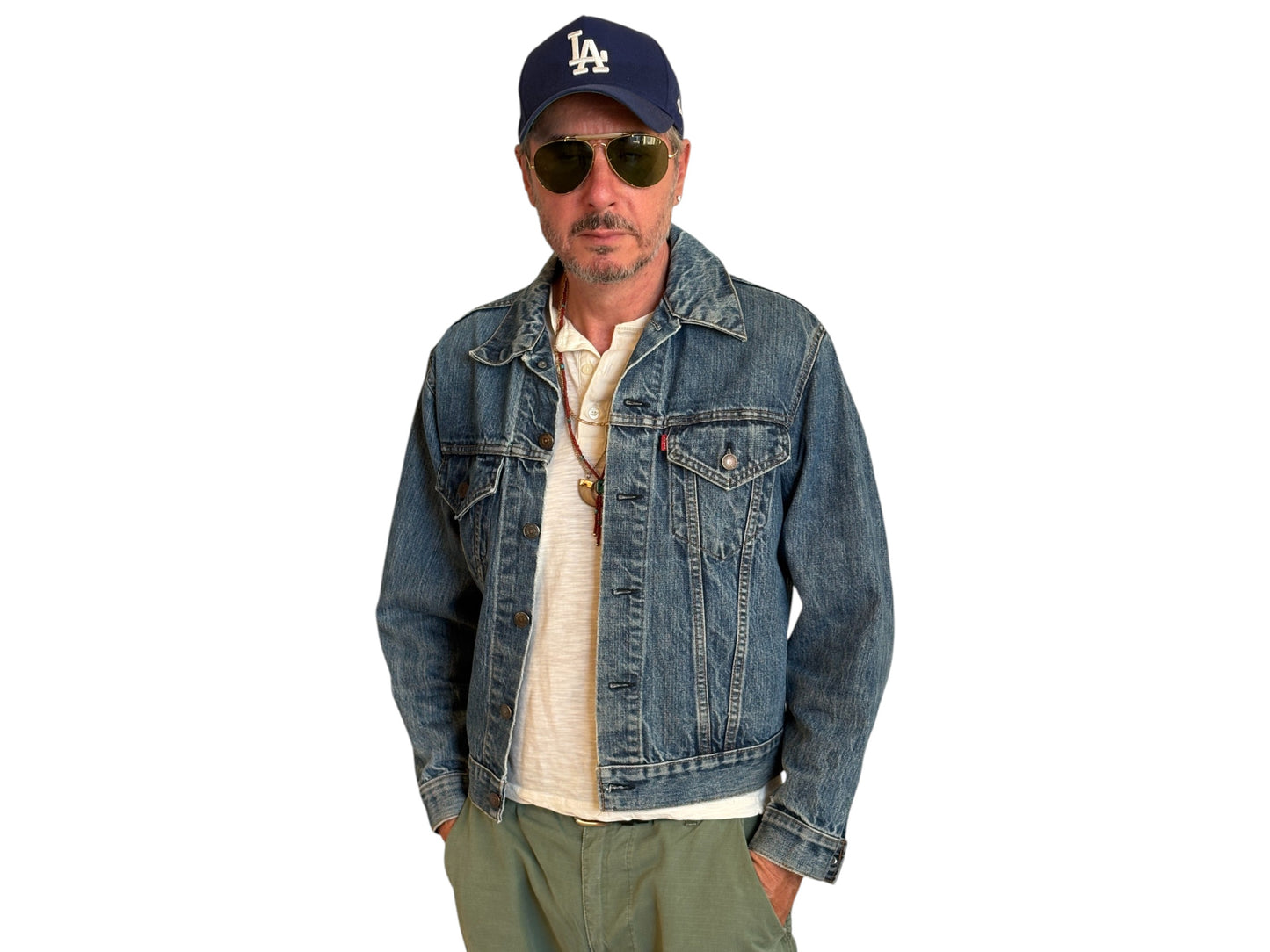 Size 40US / 50EU. Vintage 70s Levi’s Denim Jacket – 2 Pockets – Made in USA