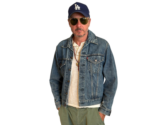 Size 40US / 50EU. Vintage 70s Levi’s Denim Jacket – 2 Pockets – Made in USA