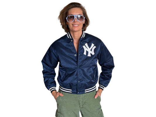 Youth Large. Vintage Diamond collection 90s New York Yankee Starter jacket -made in USA-