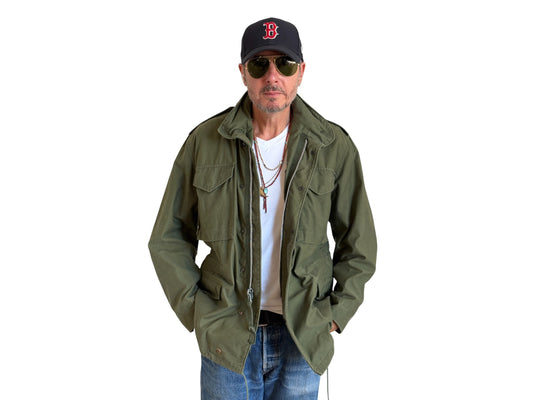 Med Reg. Authentic Alpha Industries 1969 US Army M-65 Field Jacket – OG-107 – Vintage Military Issue