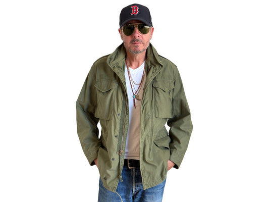 Small Reg.  Authentic John Ownbey 1974 US Army M-65 Field Jacket – OG-107 – Vintage Military Issue