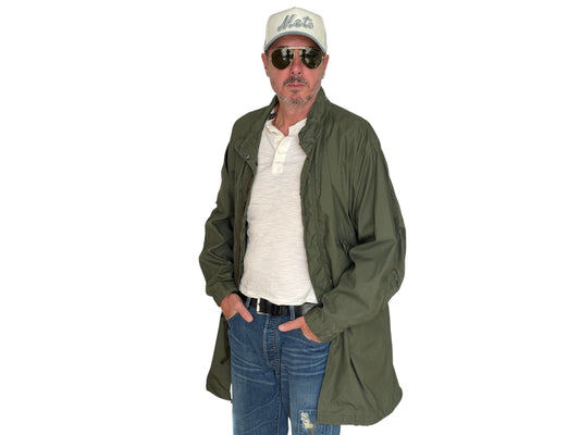 X Small . Authentic 1983 US Army M-65 fish tail parka  – OG-107 – Vintage Military Issue