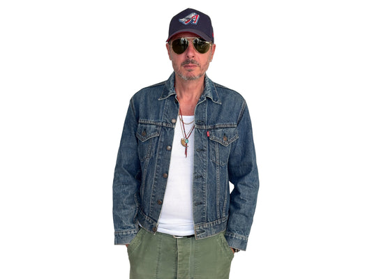 Size 38US / 48EU.  Vintage Early 70s 2 pocket Levi’s Denim Jacket 70505 – Single Stitch, Made in USA