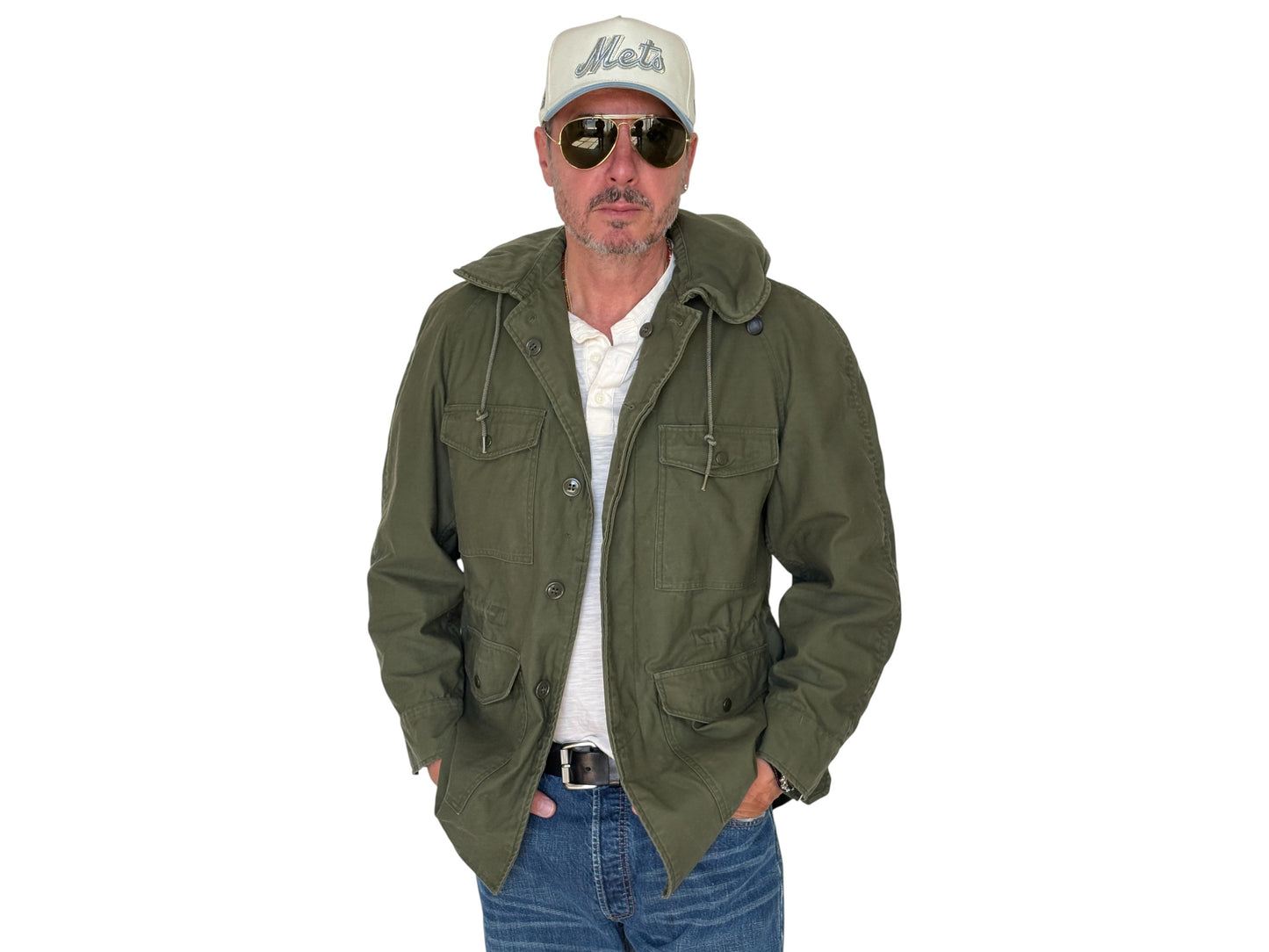 Small Reg. Authentic 1967 OG-107 field jacket Military