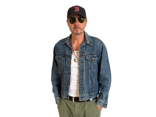 Size 42US / 52EU . Vintage 70s Levis single stitch jacket Made in USA.