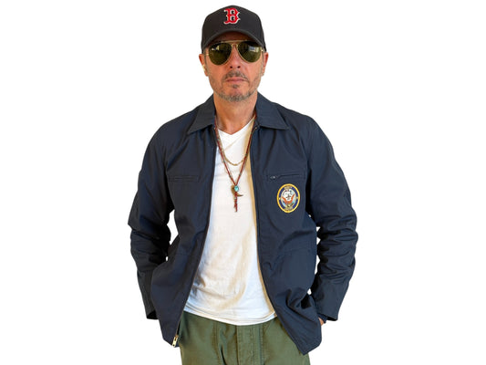 Size 36UE / 46EU . Vintage 1988 US Navy Utility Jacket – Made in USA
