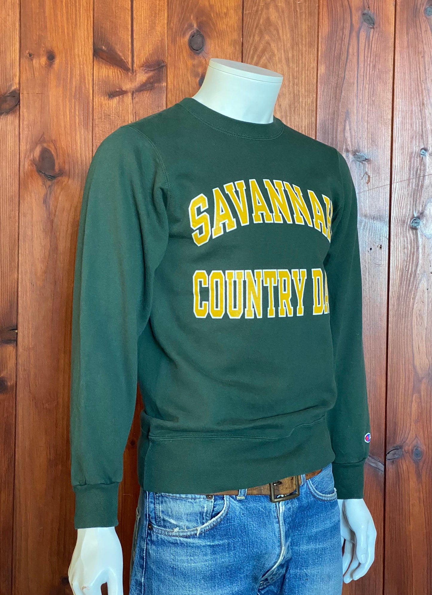Size S. Champion 90s Vintage  sweatshirt Made in USA Savannah