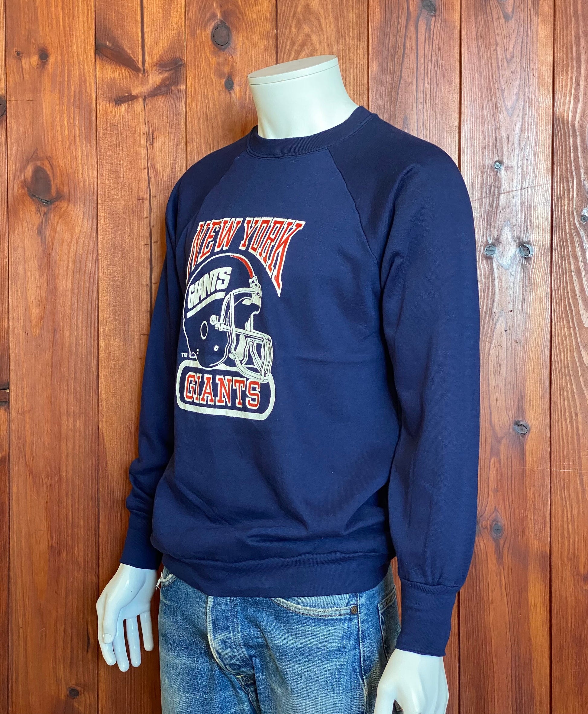 "Vintage 80s New York Giants Shirt - Size M/L | Made in USA by Logo 7 | USA Vintage BCN