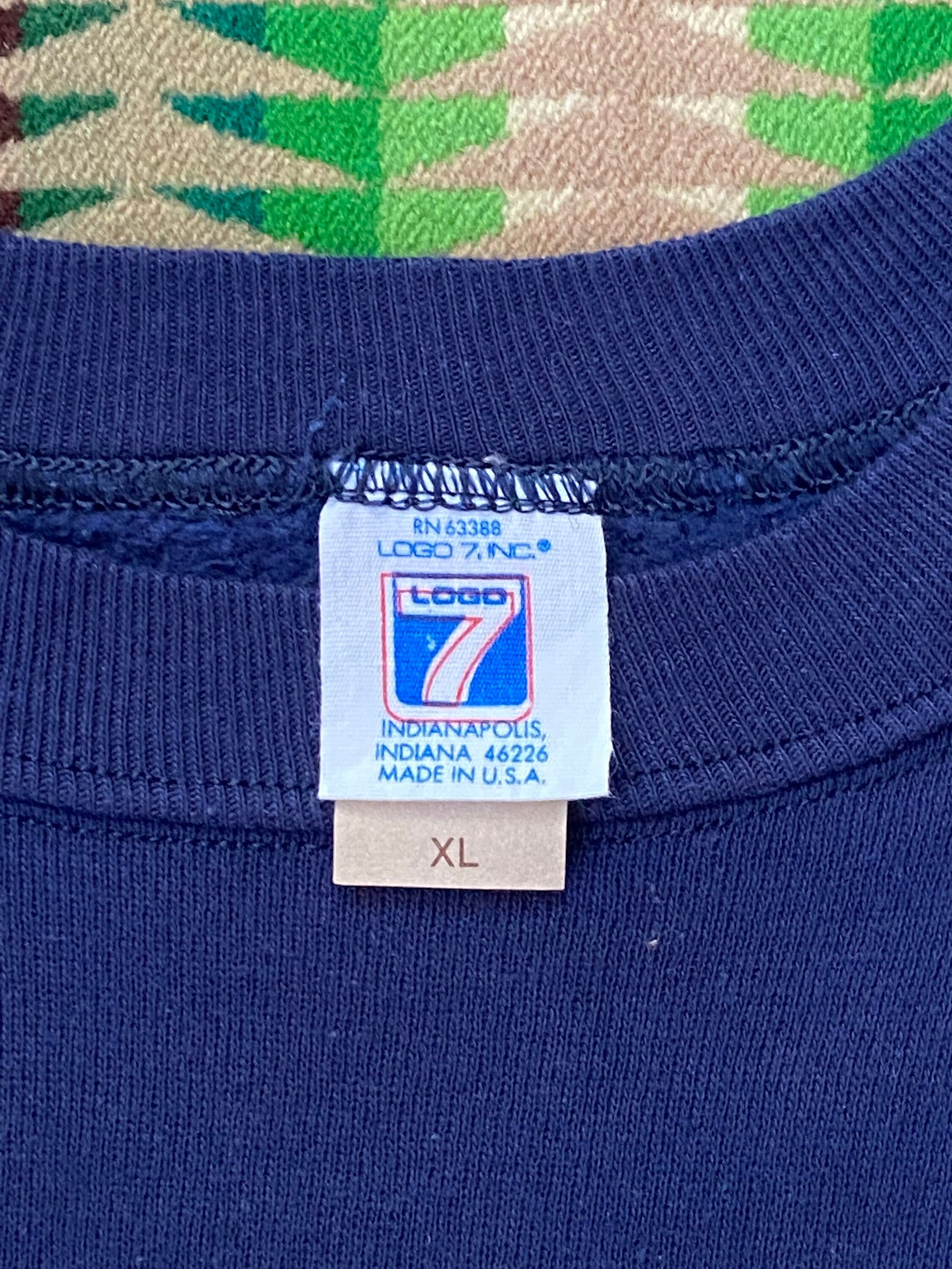 "Vintage 80s New York Giants Shirt - Size M/L | Made in USA by Logo 7 | USA Vintage BCN