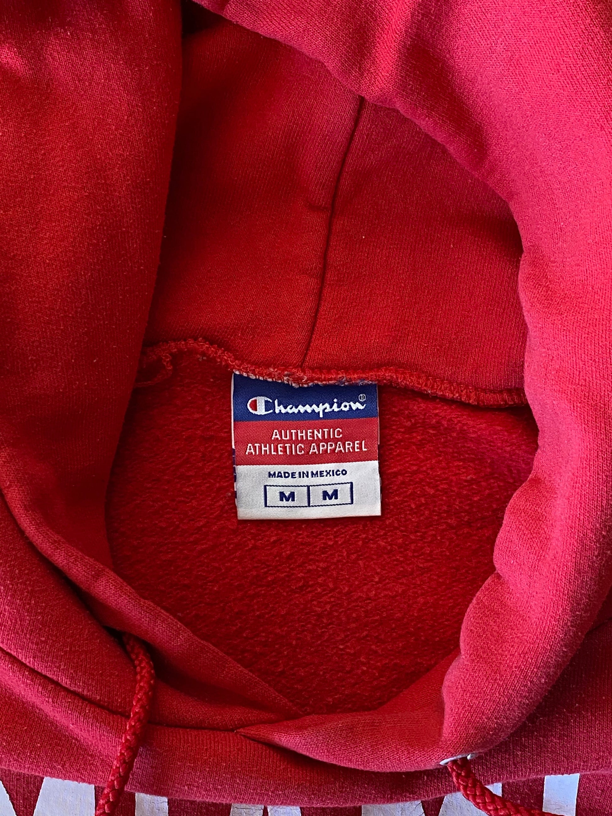 Vintage 90s Champion Miami University Hooded Sweatshirt - Size M | USA Vintage BCN