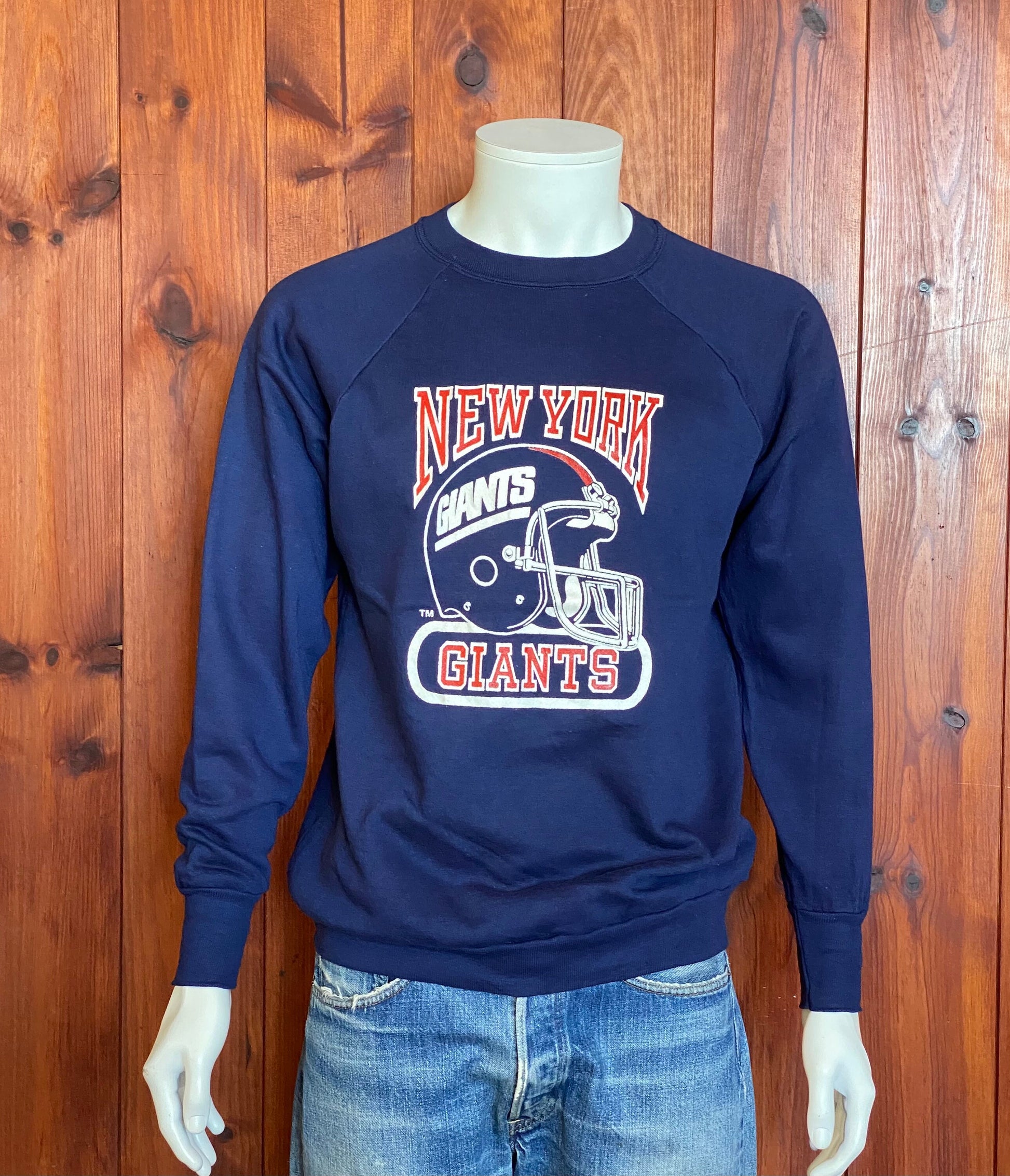 "Vintage 80s New York Giants Shirt - Size M/L | Made in USA by Logo 7 | USA Vintage BCN