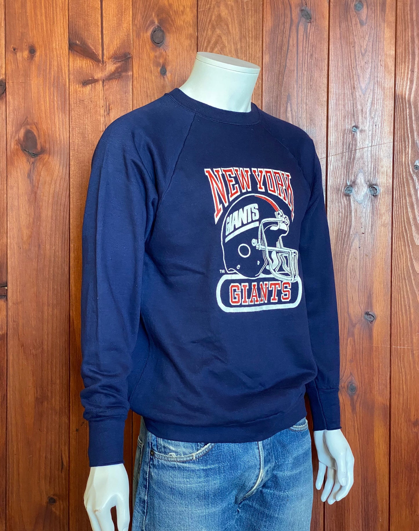 "Vintage 80s New York Giants Shirt - Size M/L | Made in USA by Logo 7 | USA Vintage BCN