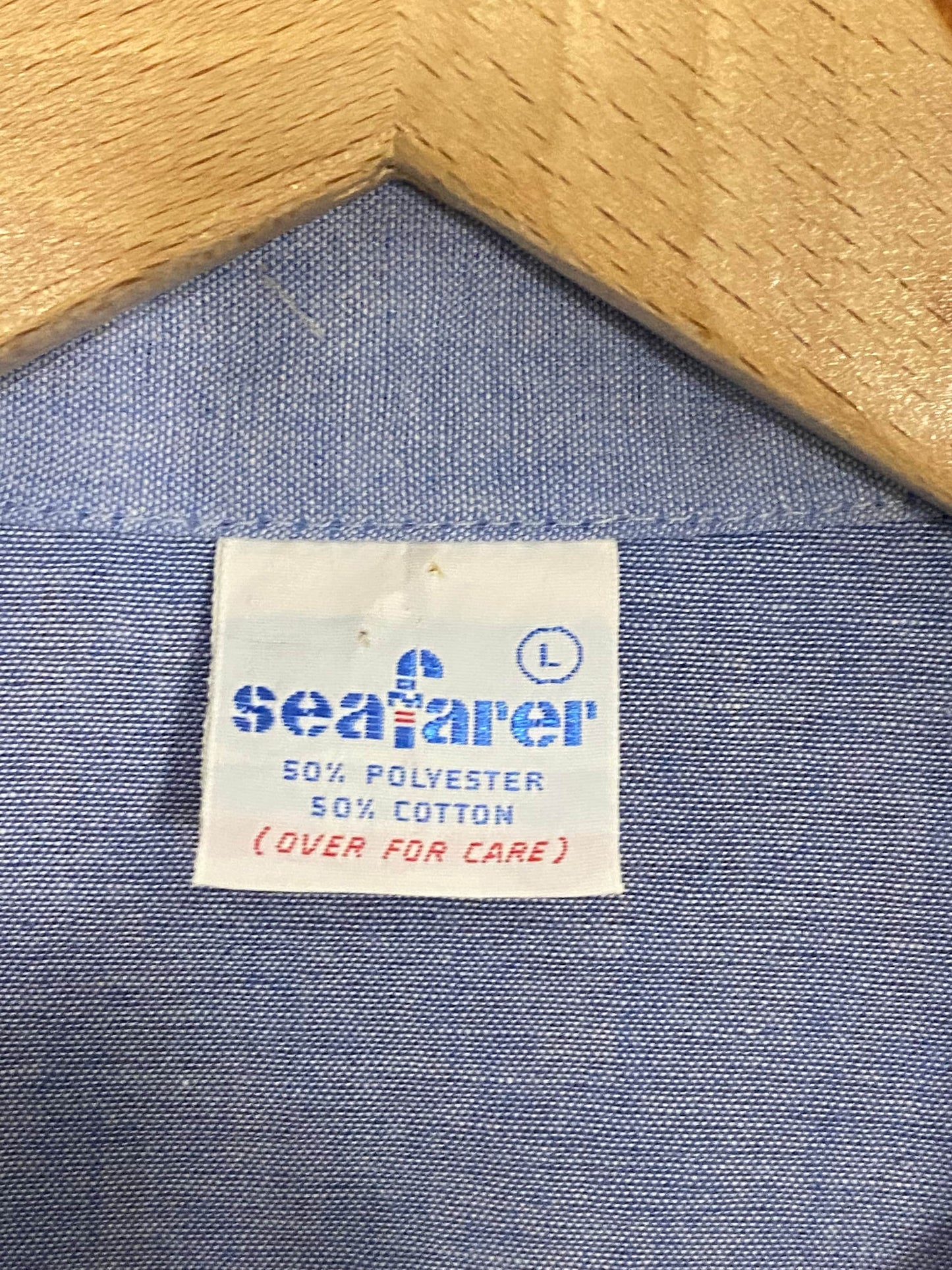 XL. Original Seafarer Vintage 80s US Navy utility shirt