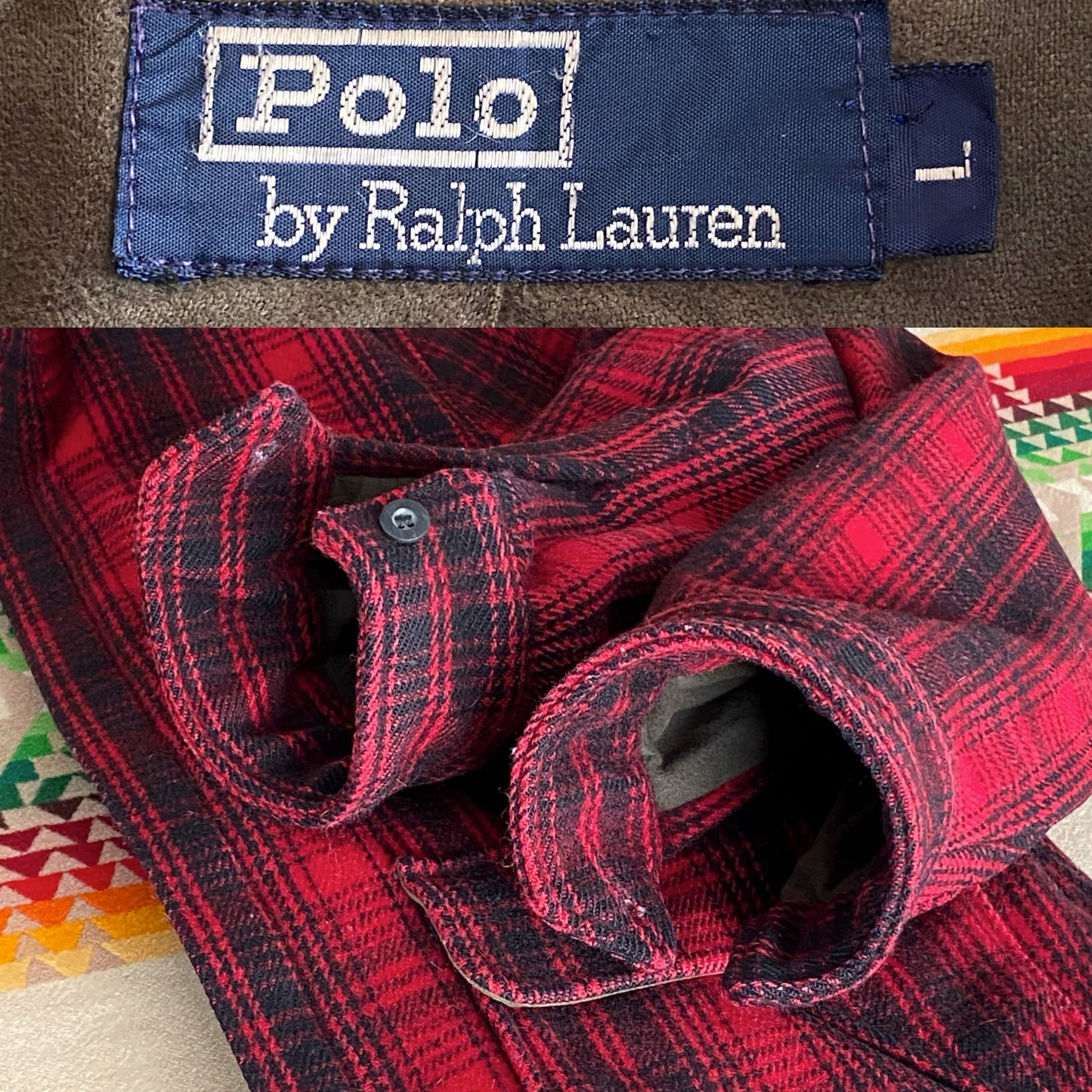 Size Large Ralph Lauren Wool Hunting Vintage Jacket - Classic Style