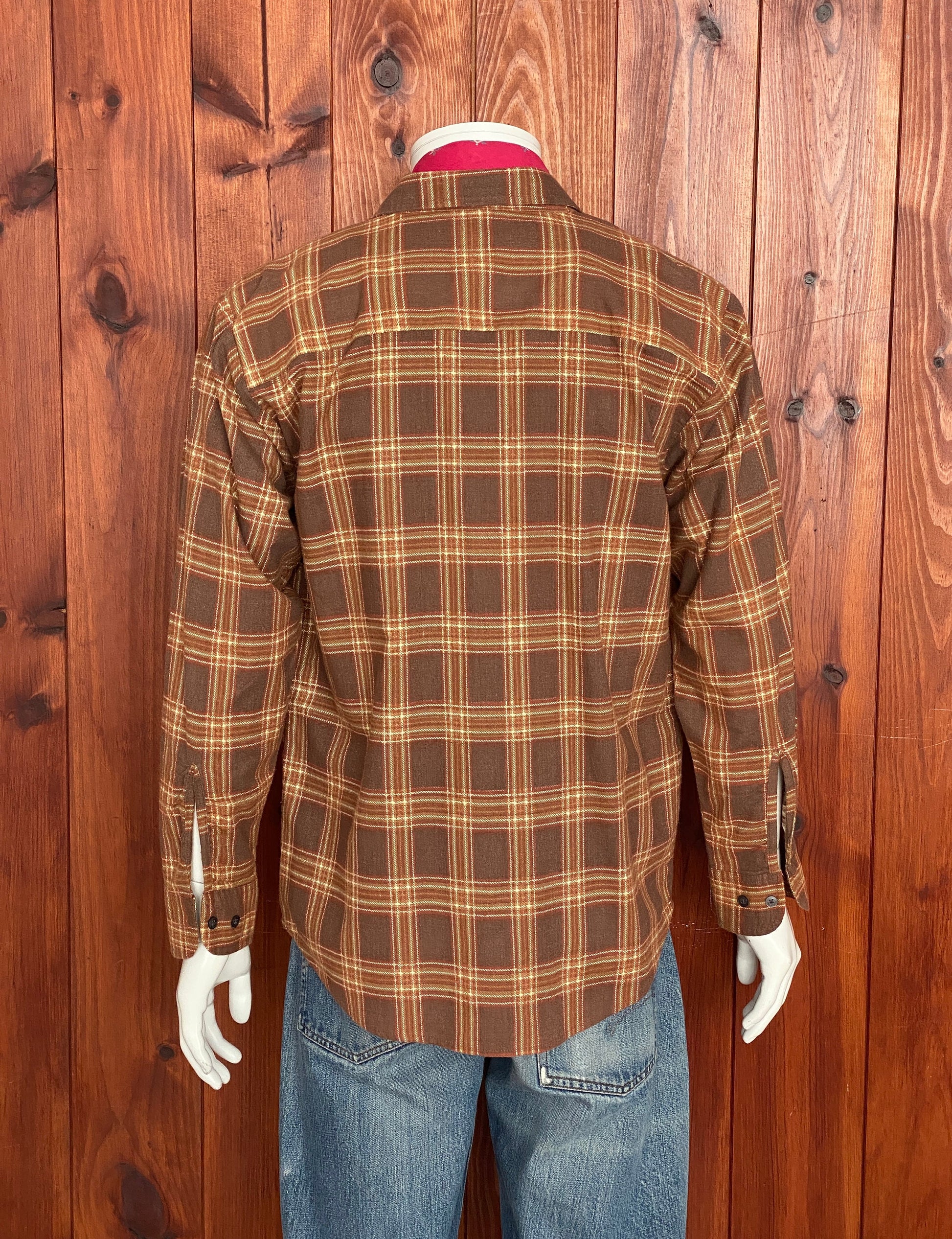 Vintage 80s Haband Flannel Shirt - Size M | USA Vintage BCN