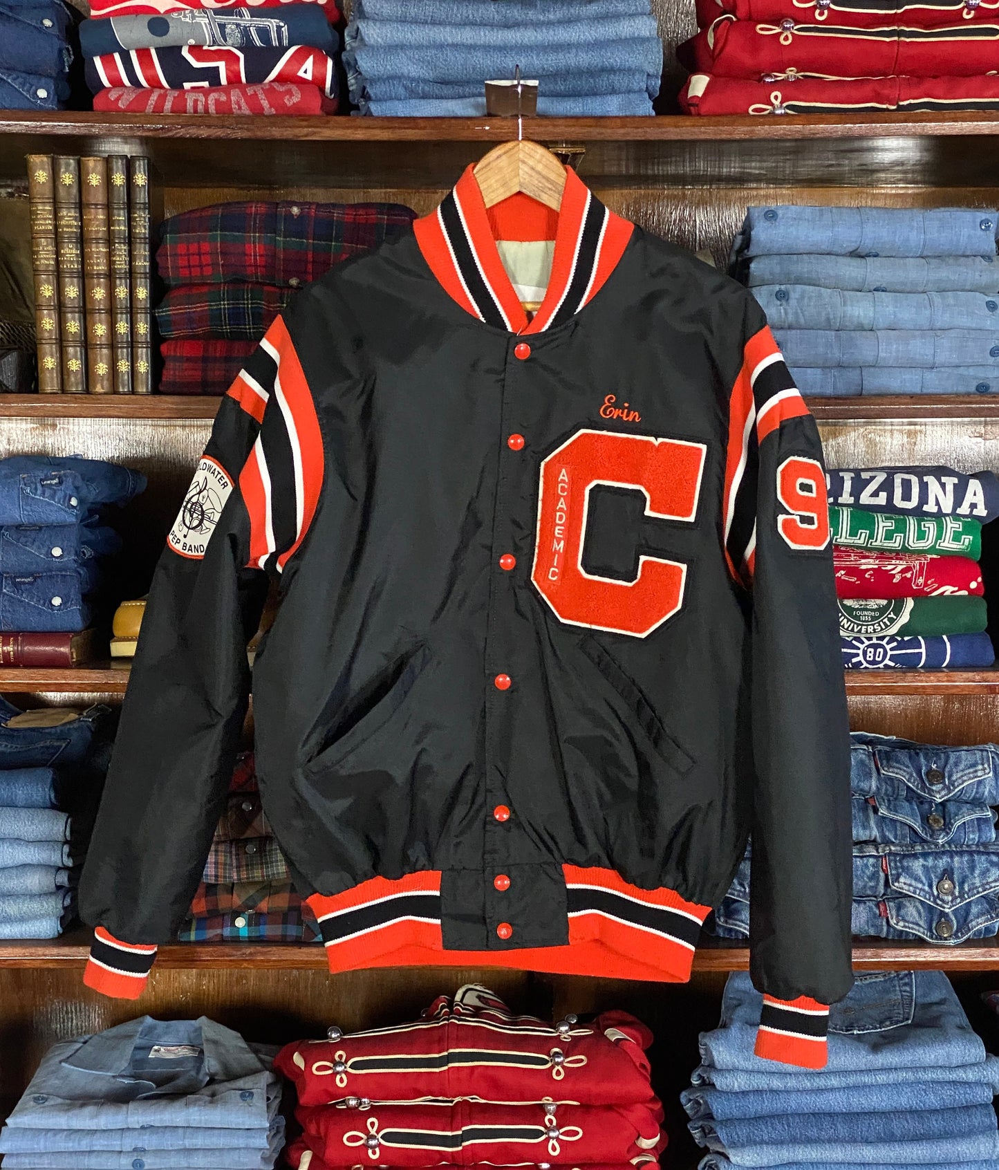 Size L. Vintage 97 football band Jacket Coldwater Cavaliers