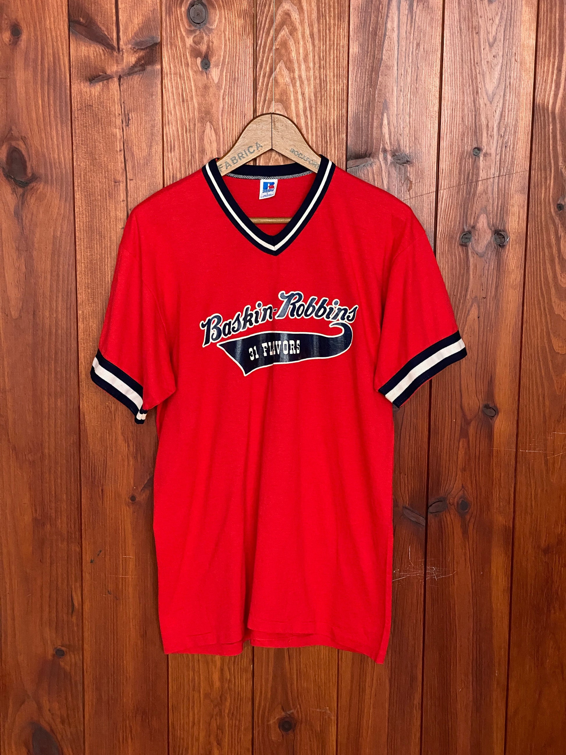 Baskin Robbins Baseball 80s Vintage T-Shirt