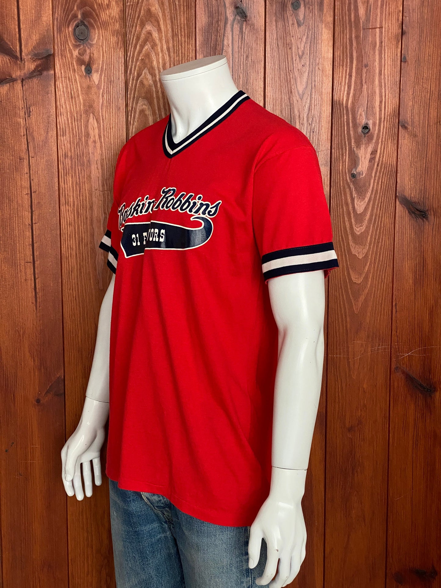 Baskin Robbins Baseball 80s Vintage T-Shirt