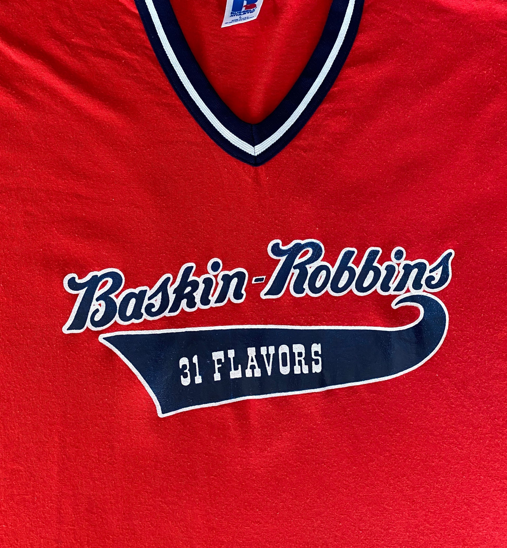 Baskin Robbins Baseball 80s Vintage T-Shirt