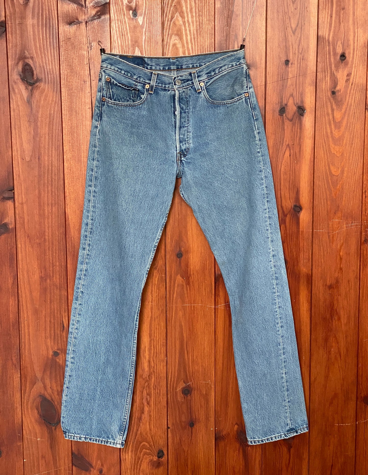 Levi's 501 Vintage Jeans Made In Mexico - Size 32x34 Blue