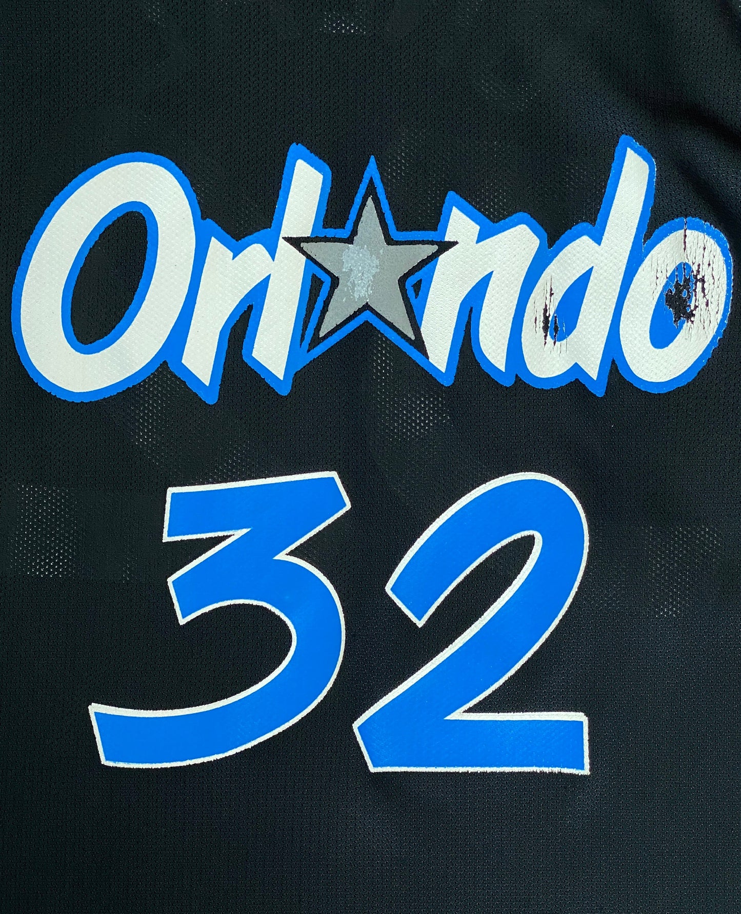Size 44 VTG 90s Orlando NBA jersey, Player Oneal #32 Made In USA by Champion