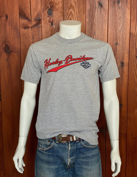 Vintage 90s Harley Davidson T-Shirt - Size M | Made in USA | Retro Biker Style